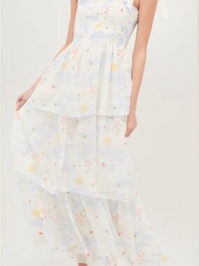 Hill House Home Elise Nap Dress - multi celestial